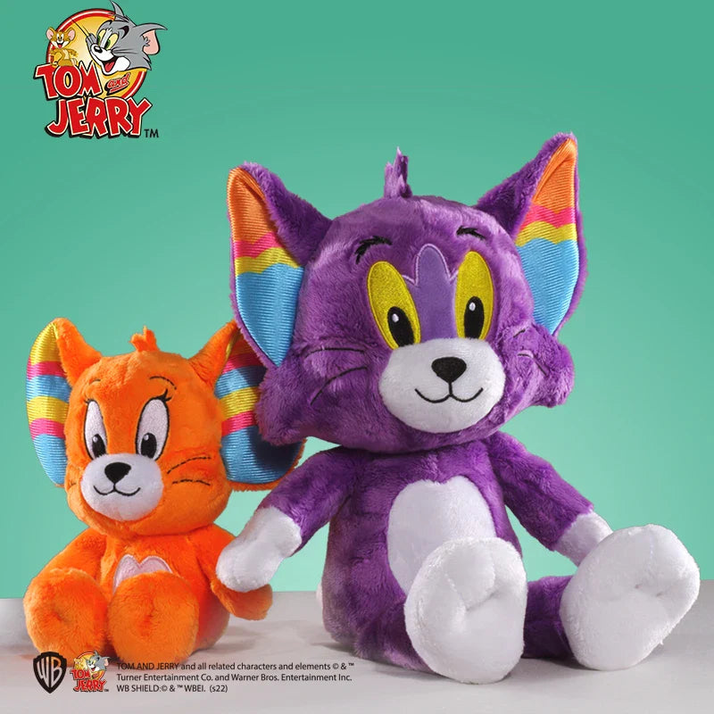 Anime Tom & Jerry Plush Toy — Cute Cat & Mouse Stuffed Animal Doll for Kids Gift, Free Shipping