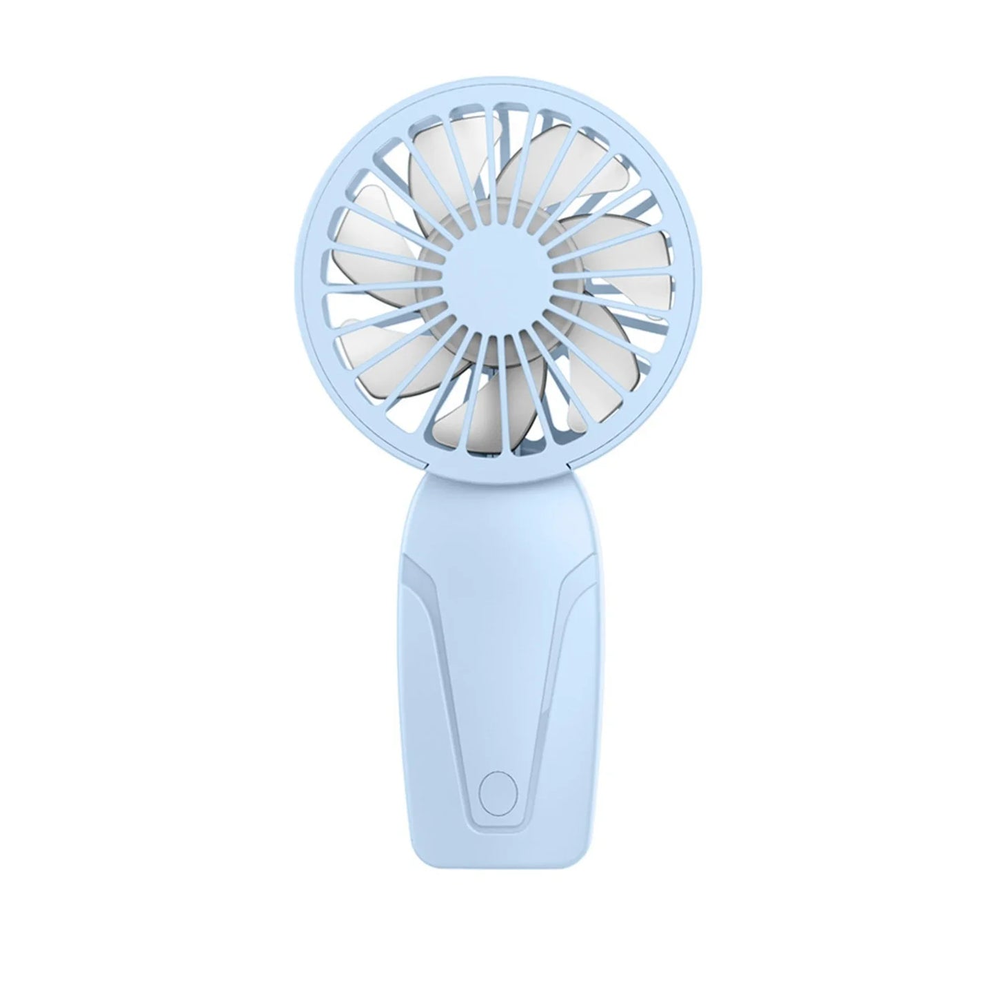 Portable Handheld Mini Fan – Lightweight ABS USB Rechargeable Pocket Fan for On-the-Go Cooling