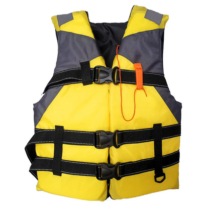 Adults Life Jacket Aid Vest – Buoyancy for Kayak, Skiing, Fishing, and Watersports, Perfect for Boating & Surfing