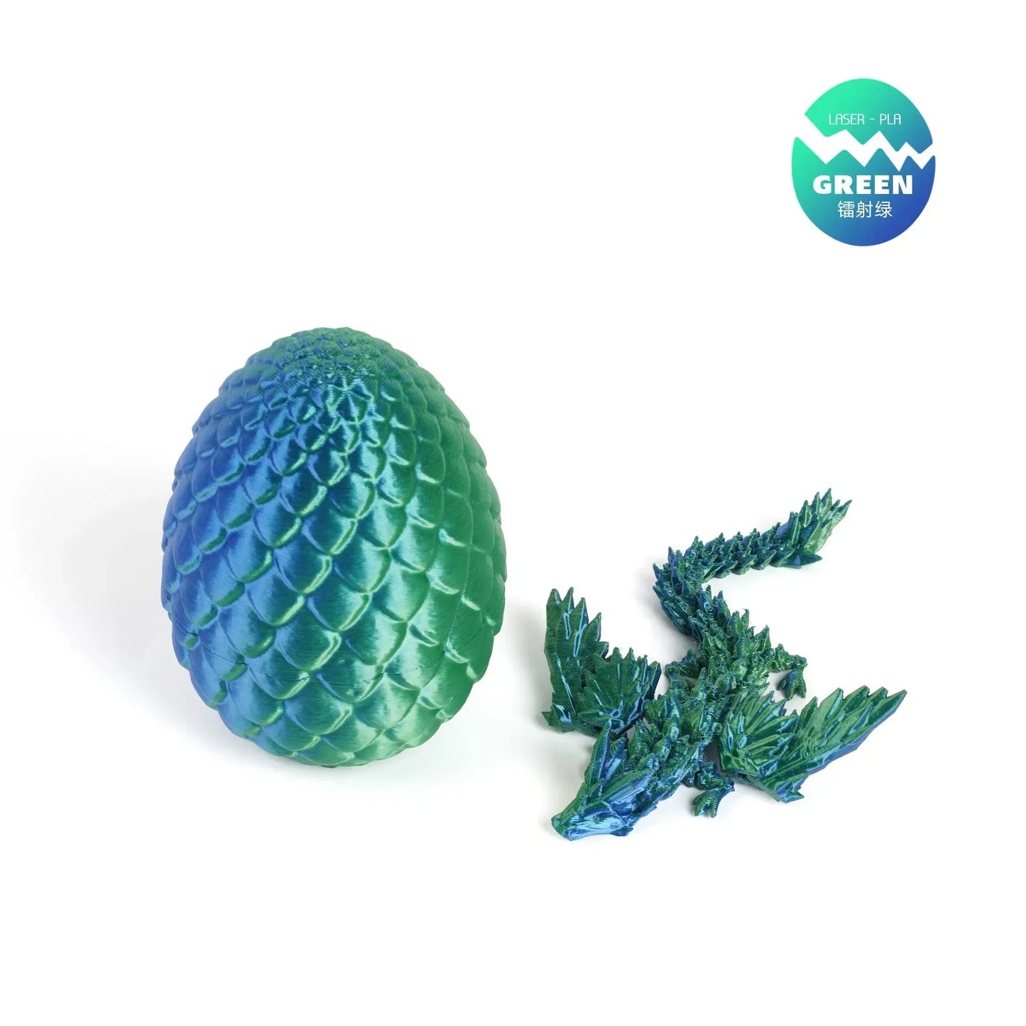 3D Printed Dragon Desktop Ornament – Fantasy Animal Figurine for Home & Office Decor, Christmas Gift
