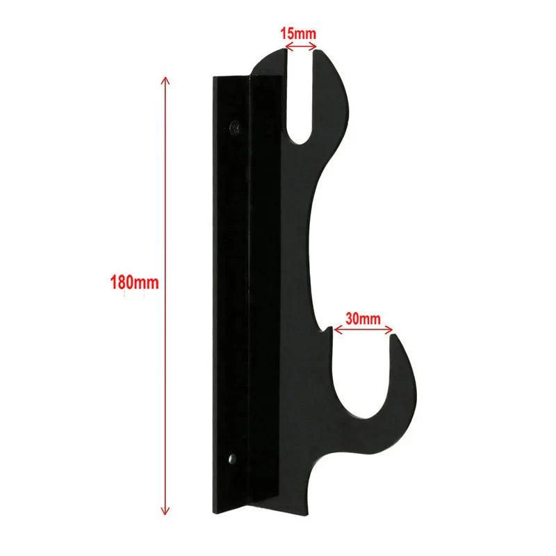 Wall-Mounted Acrylic Samurai Sword Display Stand – Cosplay Sword & Knife Holder for Home Decoration