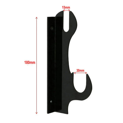 Wall-Mounted Acrylic Samurai Sword Display Stand – Cosplay Sword & Knife Holder for Home Decoration