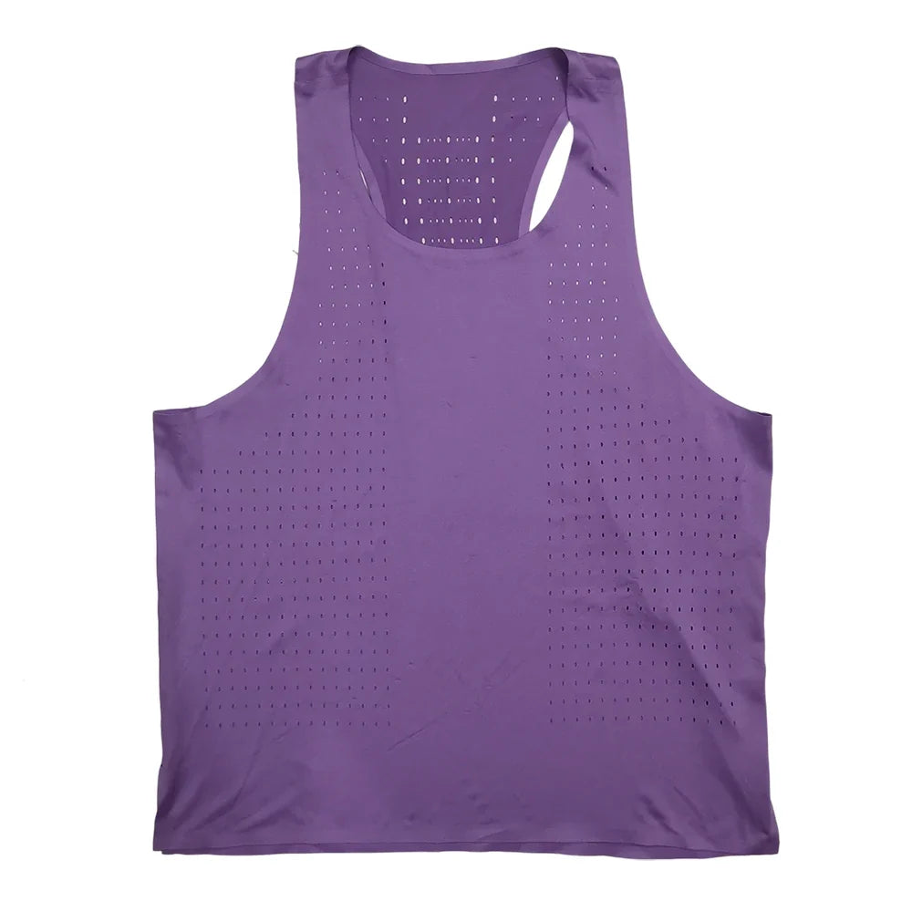Men’s Athletic Running Tank Top - Sleeveless Performance Shirt for Track, Field & Fitness Training