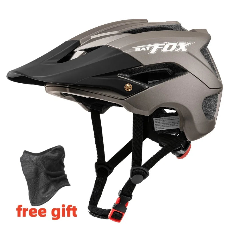 BATFOX MTB Cycling Helmet – Ultralight Men’s Bicycle Helmet Casco for Mountain & Road Racing Speedframe Safety Gear