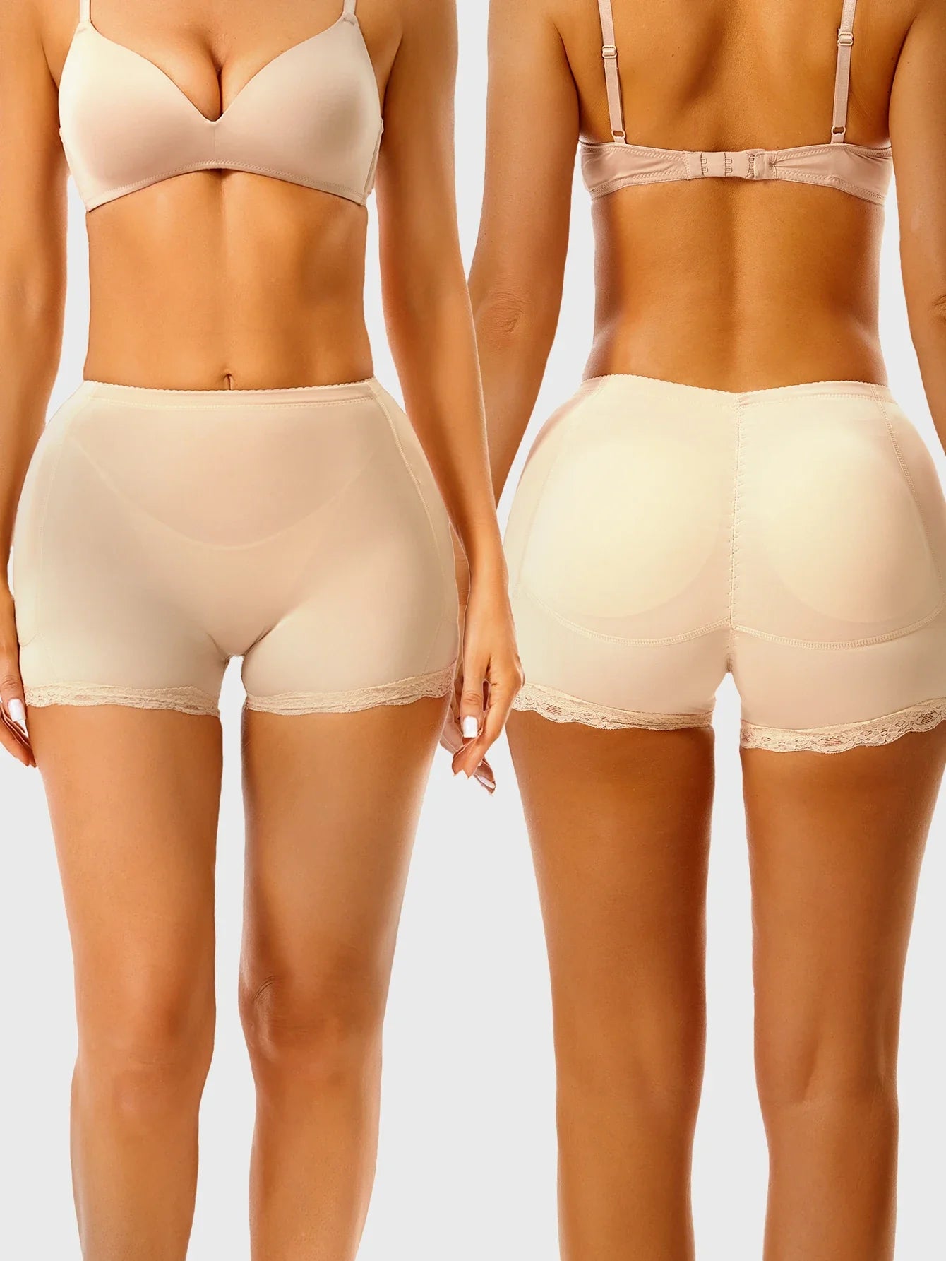 Women’s Body Shaper Panties – Padded Butt Lifter & Hip Enhancer Shapewear Briefs