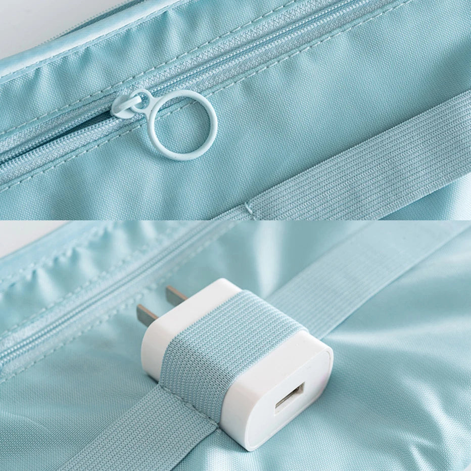 Portable Data Cable Storage Bag: Travel Earphone Wire Organizer Case - Multi-Function Headset Bag for Cables