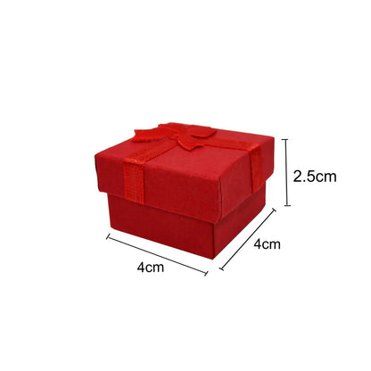 12/24/36pcs Ring & Earring Storage Boxes — High-Quality Paper Jewelry Gift Packaging Container Display