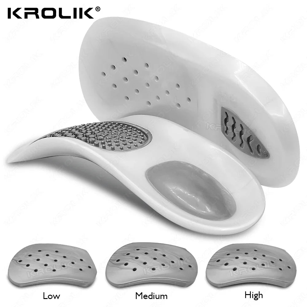 Orthopedic Half Insoles - Removable Foot Arch Support & Massage Shoe Pads for Daily Comfort