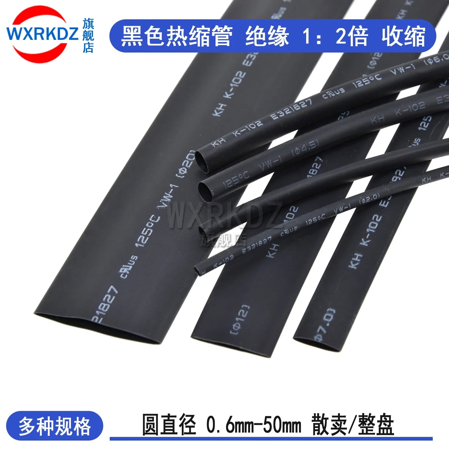 1M Transparent Heat Shrink Tube – 2:1 Shrinkable Sleeving Wrap for DIY Wire (6-25mm)