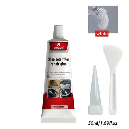 Shoe Sole Repair Glue Kit - Waterproof Quick-Dry Adhesive for Crack Filling and Wear-Resistant Repair