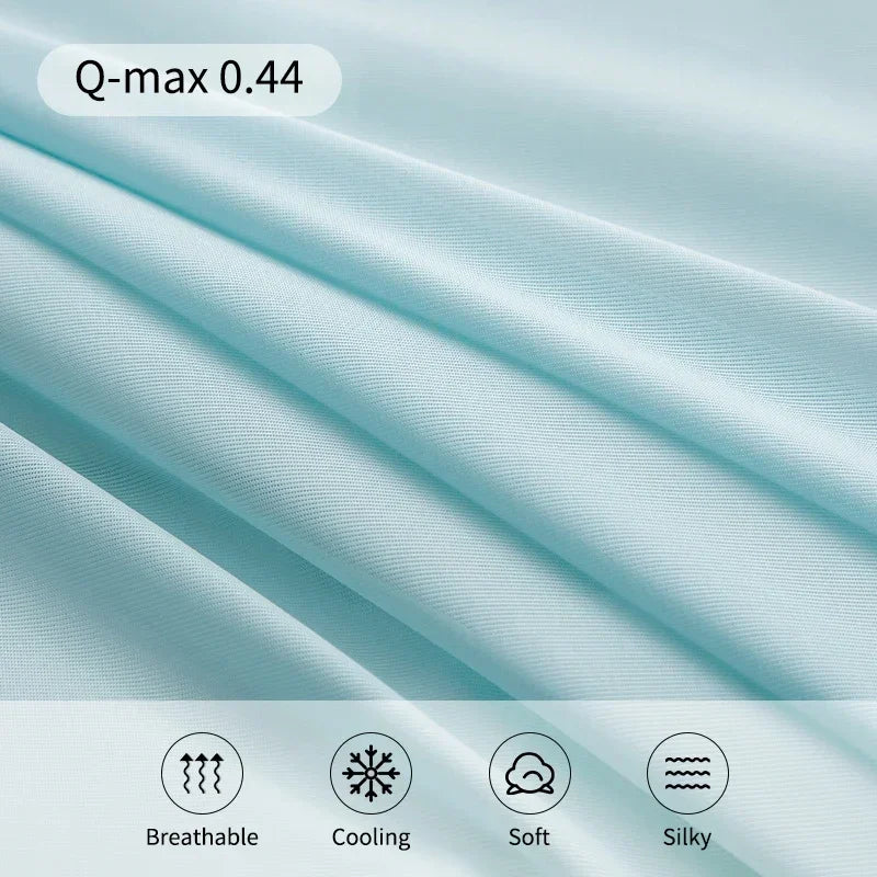 High-Quality Cooling Blanket – Smooth Air-Conditioning Comforter, Lightweight Summer Quilt with Double-Sided Cooling Fabric