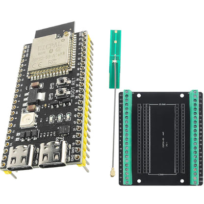 ESP32-S3 Development Board Kit – 2.4GHz WiFi & Bluetooth Module with Expansion Adapter, Type-C Interface (ESP32-S3-1 N8R2 N16R8 44-Pin)
