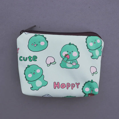 Snoopy Print Mini Coin Purse – Cute Wallet & Card Holder for Women, Girls & Kids, Small Cosmetic & ID Bag
