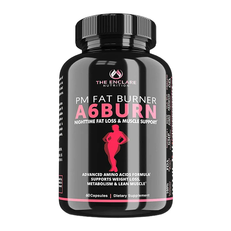 Fat Burner Weight Loss Supplement – Metabolism Booster, Belly Fat Reduction & Sleep Support Nutritional Formula for Healthy Weight Management