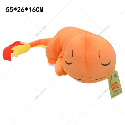 11 Styles Large Pokémon Sleeping Pillow – Garchomp, Psyduck, Mew, Snorlax, Bulbasaur, Squirtle, Charmander Stuffed Sofa Doll Gift