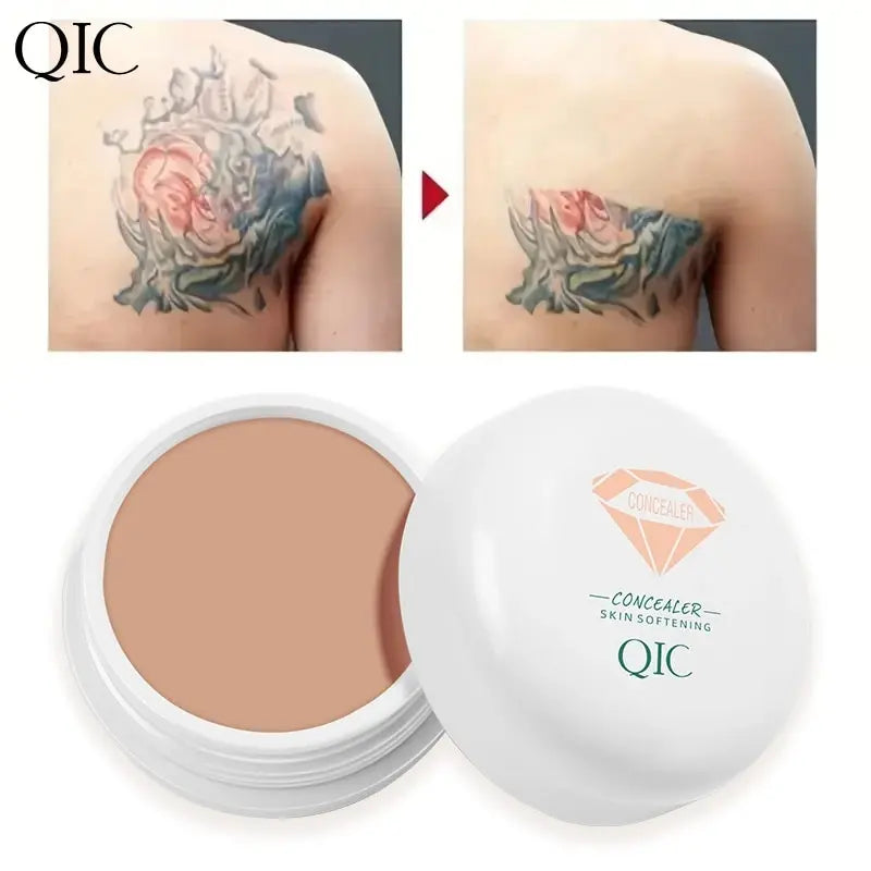 High Coverage Concealer – Anti-Dark Circle, Freckle & Long-Lasting Waterproof BB Cream Foundation for Face Makeup