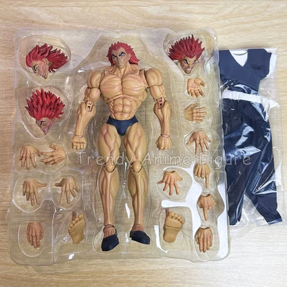 ST Baki Hanma Son of Ogre Action Figure — Yuujiro Hanma PVC Movable Anime Model Toy