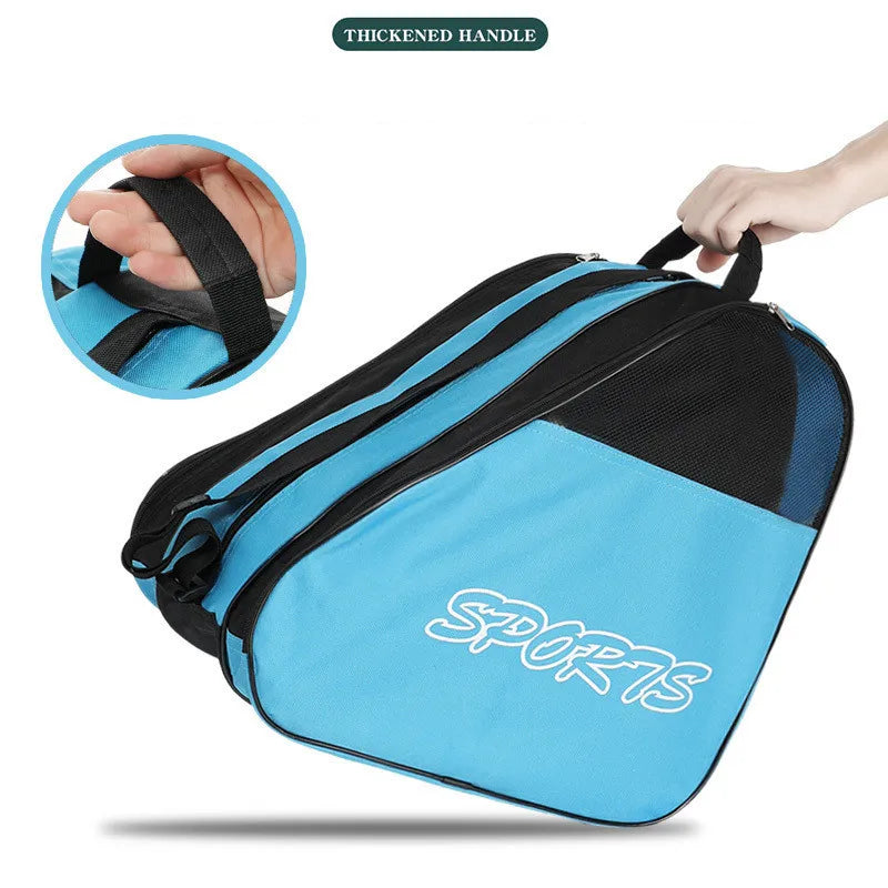 Portable Roller Skates Bag – Large Capacity Breathable Storage for Kids’ Inline & Ice Skates