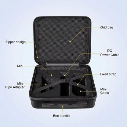 Starlink Mini Kit Hard Waterproof Carrying Case — Anti-Scratch Travel & Luggage Protection Bag