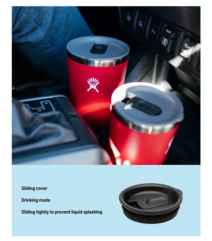 Hydro Flask 16oz/473ml Stainless Steel Insulated Cup - Fashionable Standard Sports Water Cup for Men, Women, and Children