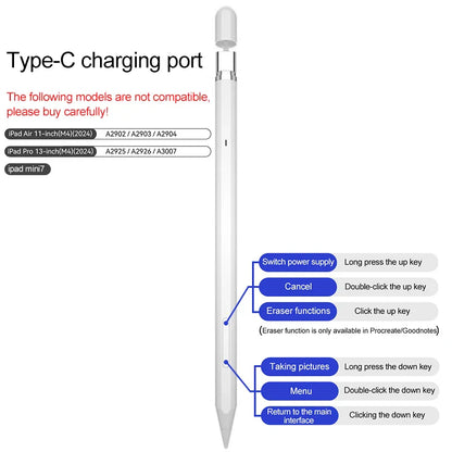Special Stylus Pen for iPad – Professional Touch Screen Apple Pencil Accessory