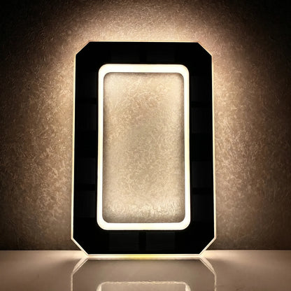 Solar LED House Number Light - Waterproof Light-Up Address Sign for Outdoor Home Decor