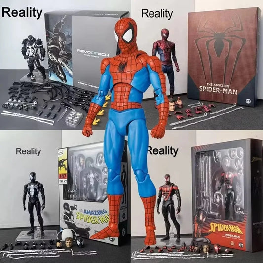 Ct Toys Spiderman Mafex 143 Ben Reilly Comic Version – The Amazing Spider-Man Anime Action Figure, Collectible Toy Gift