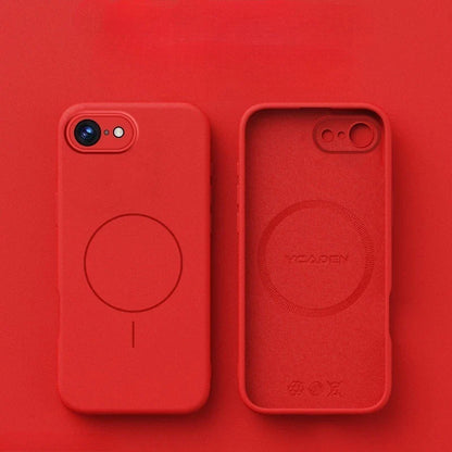 Original Liquid Soft Silicone Magsafe Case — Magnetic Wireless Charging Cover for iPhone 11–16 Pro Max