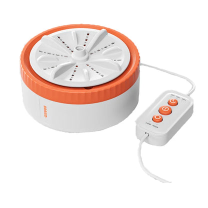 3 Gear Mini Washing Machine – Portable Rotating Turbine Washer for Underwear, Socks & Baby Clothes
