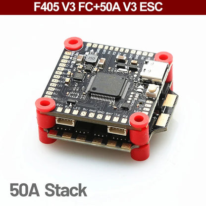 F405 V3 Flight Controller 2–6S + BLS 50A/60A 4-in-1 ESC Stack — BetaFlight/INAV for FPV Drones