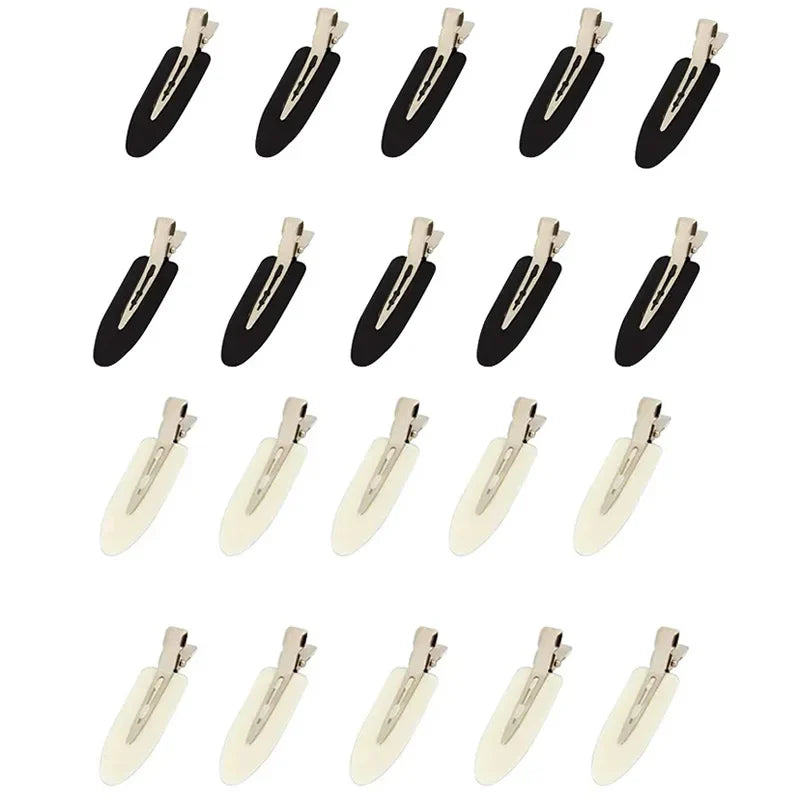 10PCS No Crease Hair Clips Set – Basic Hairpins for Women & Girls, No Bend, Styling & Makeup Accessories