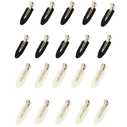 10PCS No Crease Hair Clips Set – Basic Hairpins for Women & Girls, No Bend, Styling & Makeup Accessories