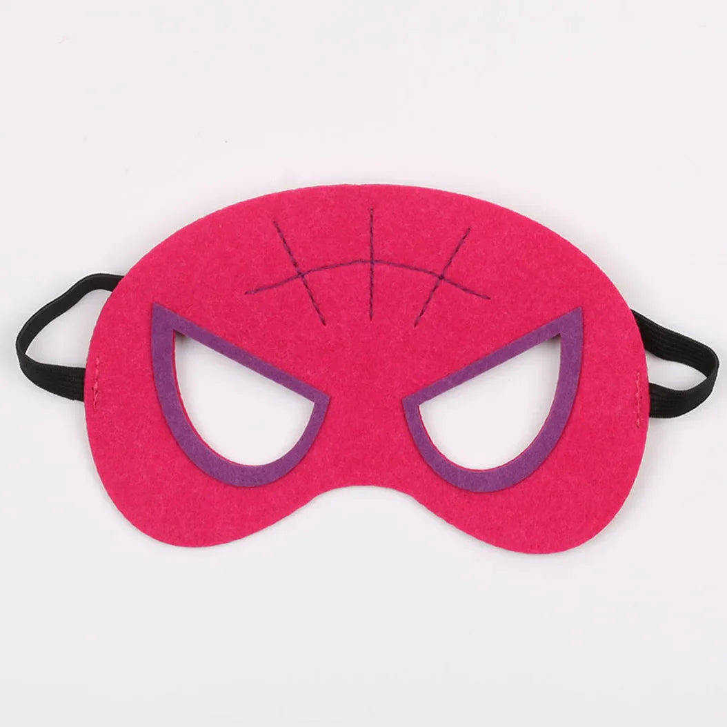 Halloween Superhero Masks — Christmas & Birthday Party Dress-Up Cosplay Mask for Kids, Children’s Favor & Mystery Gift