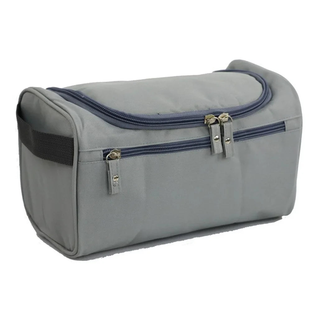 Waterproof Makeup & Cosmetic Organizer Bag – Travel Toiletry Storage Case for Men & Women Beauty Essentials Wash Pouch