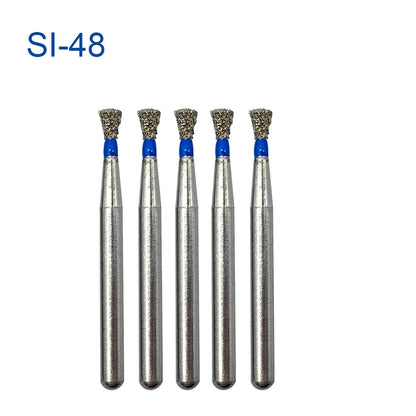 5pcs FG Dia 1.6mm Dental Drills – High-Speed Handpiece Diamond Burs for Teeth Whitening