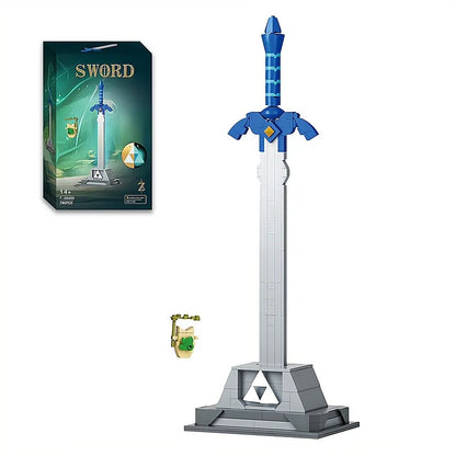 Master Sword Creative Building Block Set – 290PCS Desktop Assembly Bricks Toy Kit