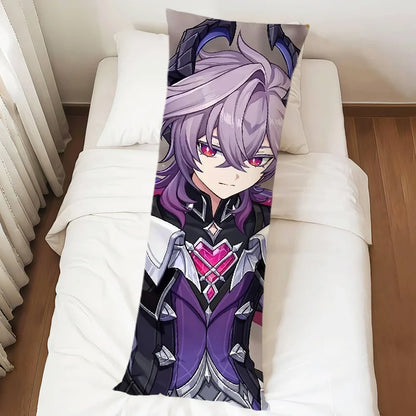 Genshin Impact Durin Lumbar Pillow Cover - Extra Long Throw Cushion Case for Sofa, Bed & Car