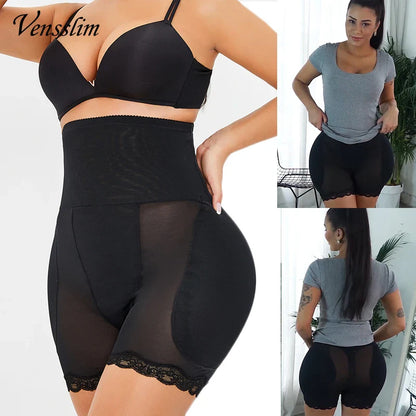 Women’s Butt & Hip Enhancer Briefs – Seamless Padded Shapewear Boyshorts for Body Shaping and Control