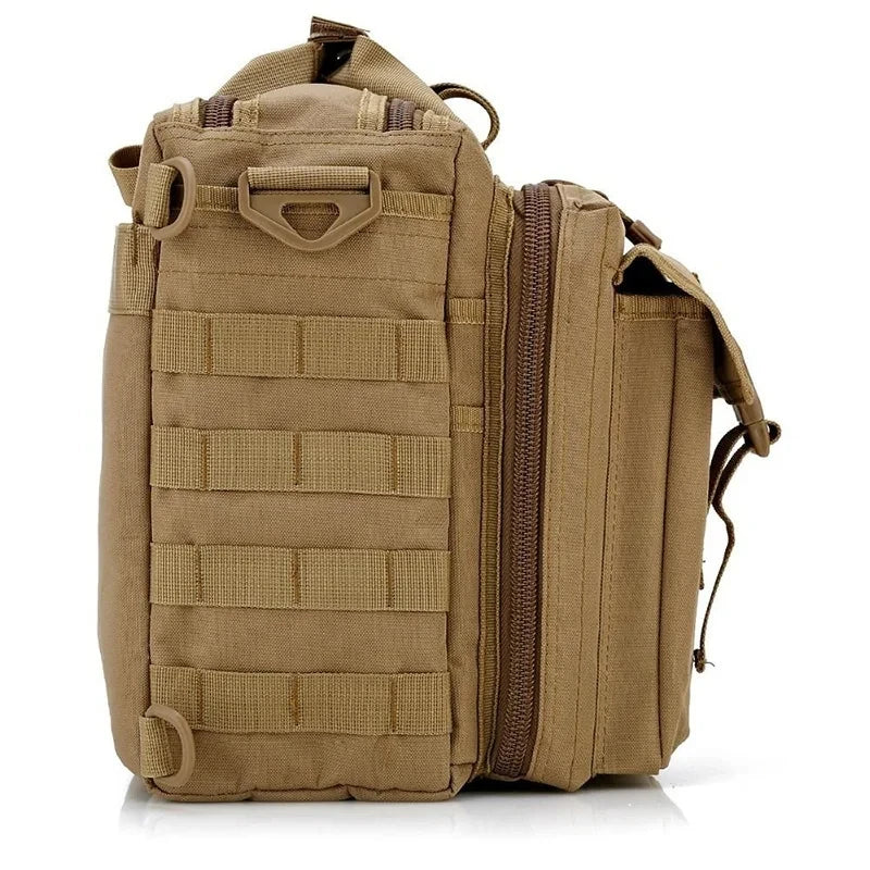 Tactical Molle Backpack – Multifunction Nylon Messenger Bag, Laptop Briefcase & Outdoor Climbing Shoulder Bag