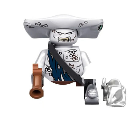 Locking Alien Action Figure — Prometheus Ice Monster Robot Building Blocks Toy, Educational Gift for Children