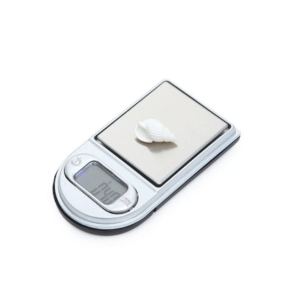Mini Pocket Lighter Scale - Precision Digital Scales for Jewelry, Diamond, Reloading, Kitchen, 0.01g Weight Capacity (50g/100g/200g)