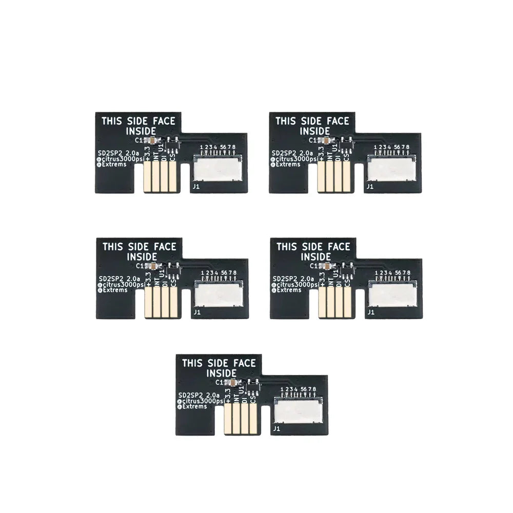 SD2SP2 V2.0 TF Card Adapter – GameCube Serial Port 2 SD Loader, Smooth Playback, Low CPU Usage