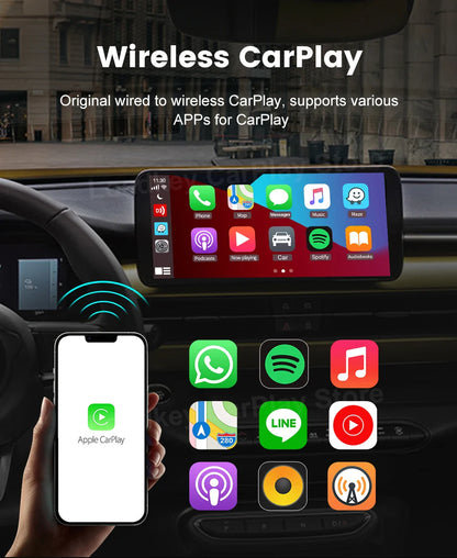 CarlinKit 5.0 & 4.0 Wireless CarPlay & Android Auto Adapter — Waze, Music, Spotify for Audi, Golf, Peugeot, Mazda, KIA, Mercedes, MG