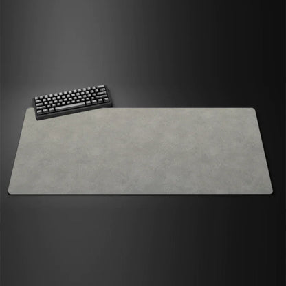 Gray Texture XXL Gaming Mouse Pad – Large 90x40cm Rubber Anti-Slip Desk Mat for Computer Office and Gaming
