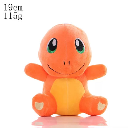 Pokemon Plush Toys Collection — Pikachu, Squirtle, Charmander, Bulbasaur, Charizard, Gengar & Mewtwo Stuffed Dolls for Kids Gifts