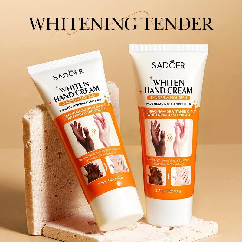 1/2/3pcs SADOER 100g Hand Cream – Moisturizing, Brightening & Non-Greasy Hydration for Soft, Beautiful Hands (Travel Size)
