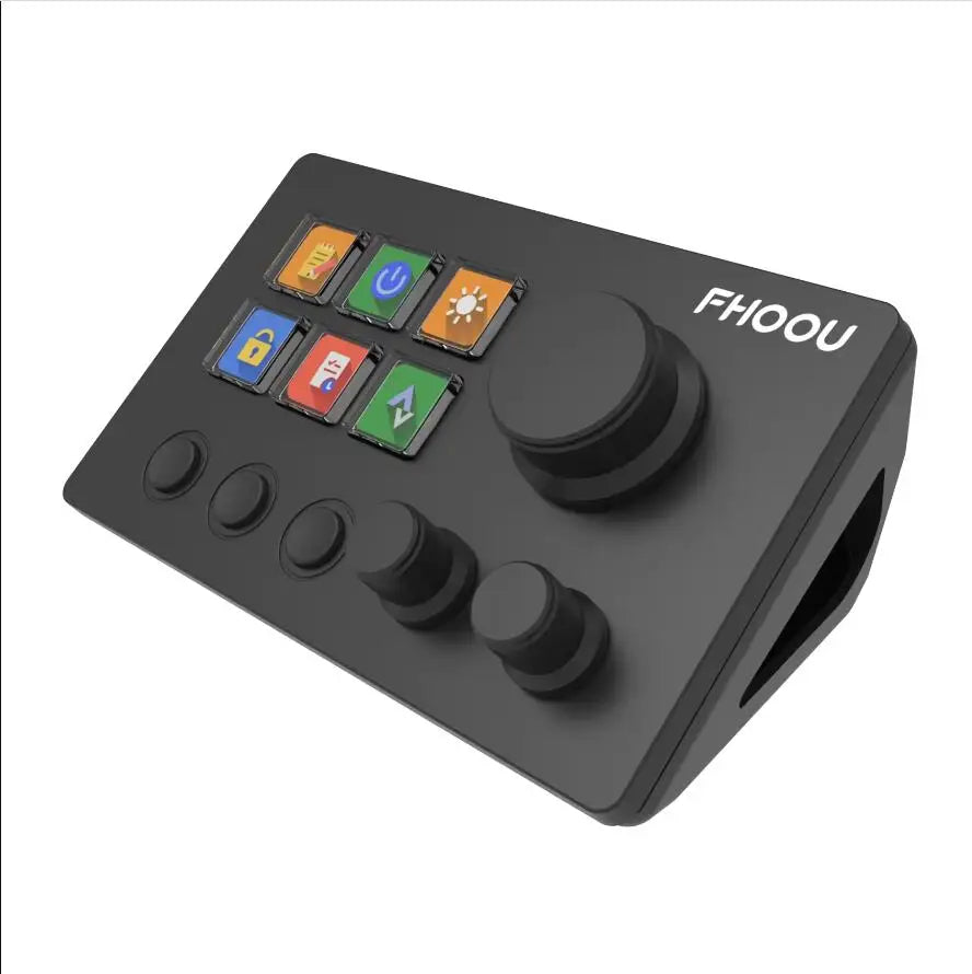 Mirabox N3 Streamdeck Keypad – Custom Macro Mini Keyboard with Screen & Knob Visual Desktop Console