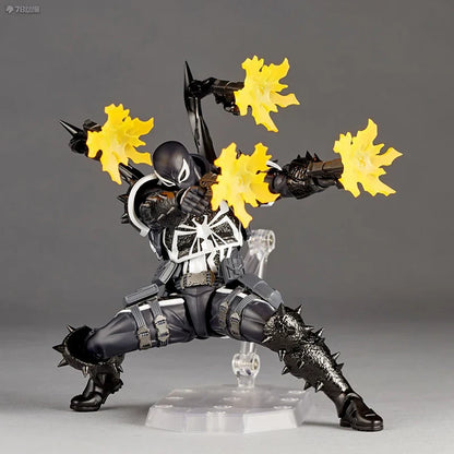 CT White Venom Action Figure – High-Quality KO Model with Accessories, Collectible Figurine Statue Ornament Christmas Gift