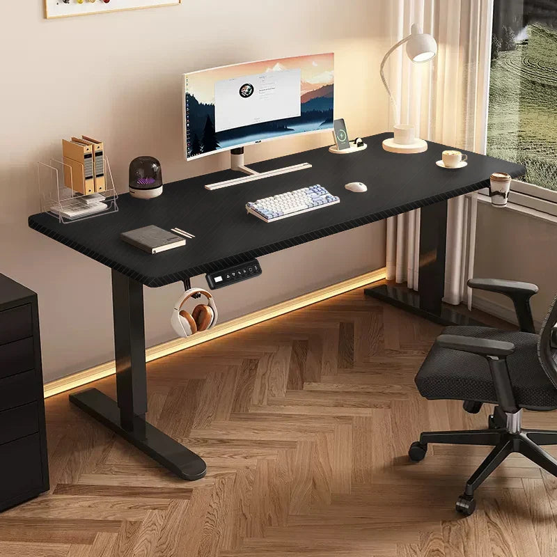 Height-Adjustable Standing Desk – Smart Motion Computer Desk for Study, Gaming, and Office Use