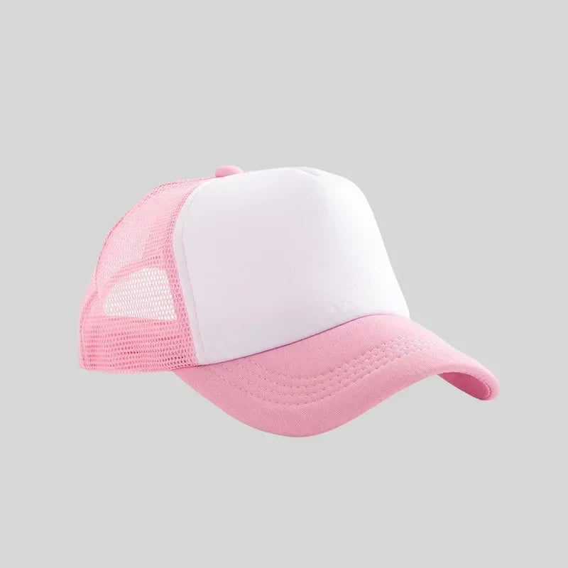 Personalized Logo Trucker Hats - Custom Foam Mesh Baseball Caps for Men & Women, Snapback Sun Hats